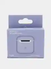 Сиреневый силиконовый чехол для наушников AirPods 3 ( аирподс 3)