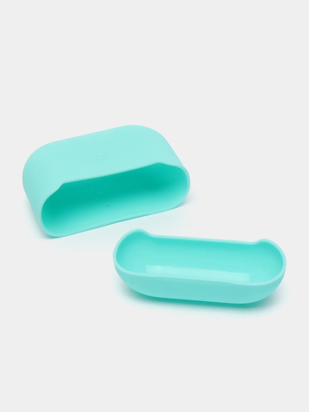 Бирюзовый силиконовый чехол для наушников AirPods 3 ( аирподс 3)