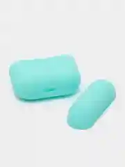 Бирюзовый силиконовый чехол для наушников AirPods 3 ( аирподс 3)