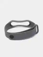 Тёмно-серый силиконовый ремешок для фитнес-браслетов Xiaomi Mi Band 3/4