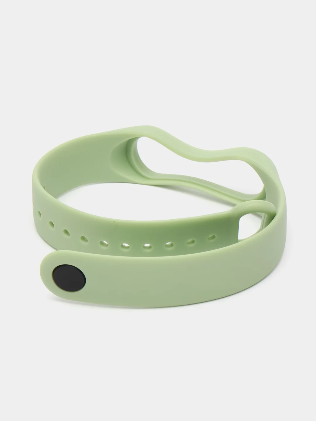 Салатовый силиконовый ремешок для фитнес-браслетов Xiaomi Mi Band 3/4