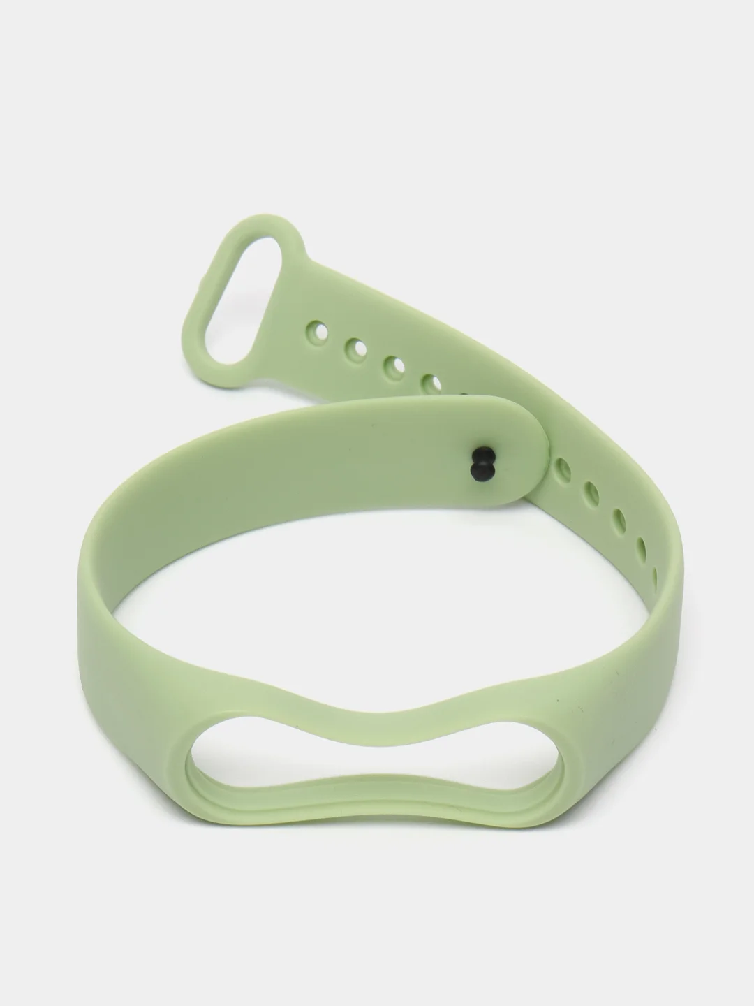 Салатовый силиконовый ремешок для фитнес-браслетов Xiaomi Mi Band 3/4