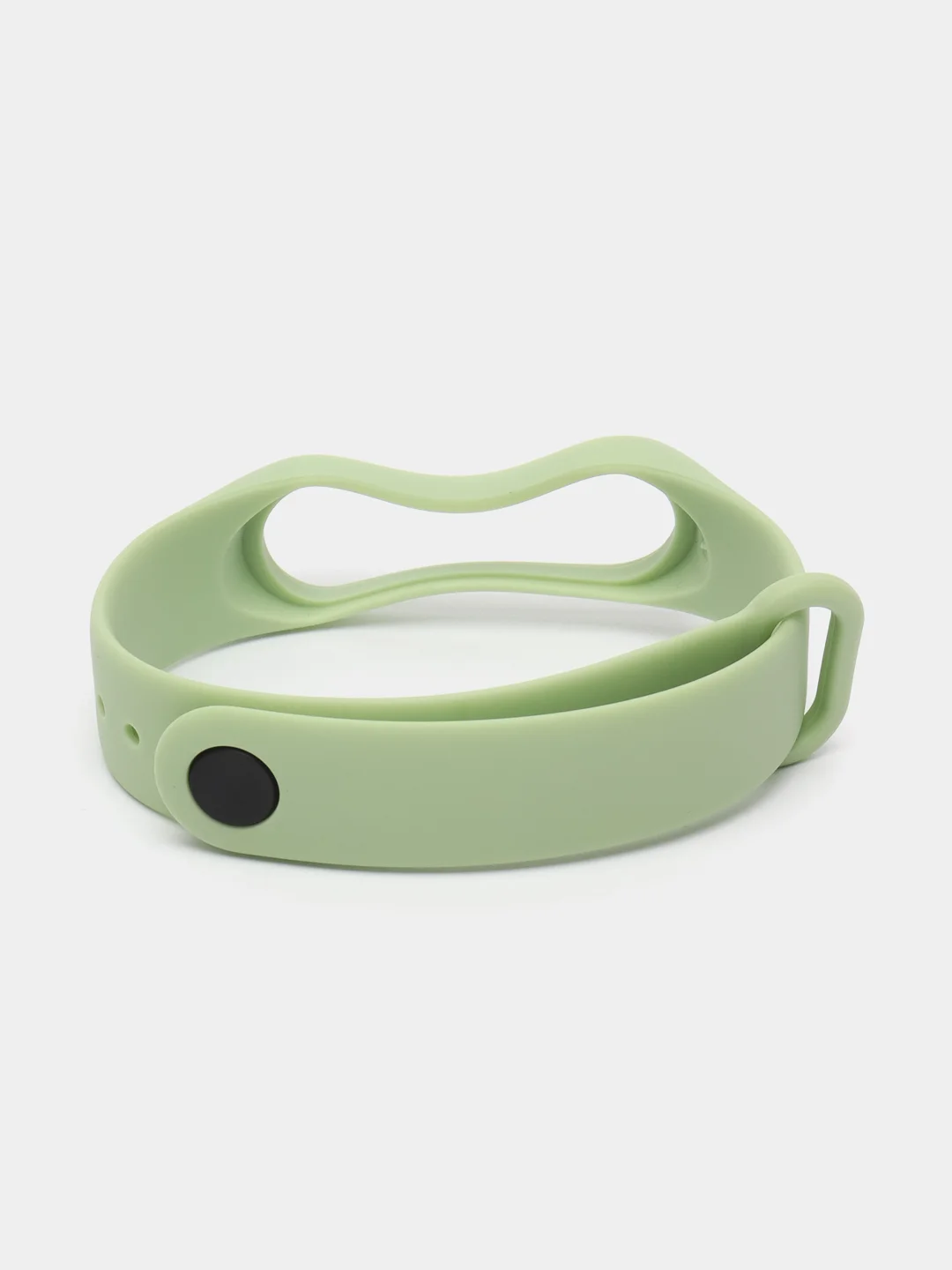 Салатовый силиконовый ремешок для фитнес-браслетов Xiaomi Mi Band 3/4
