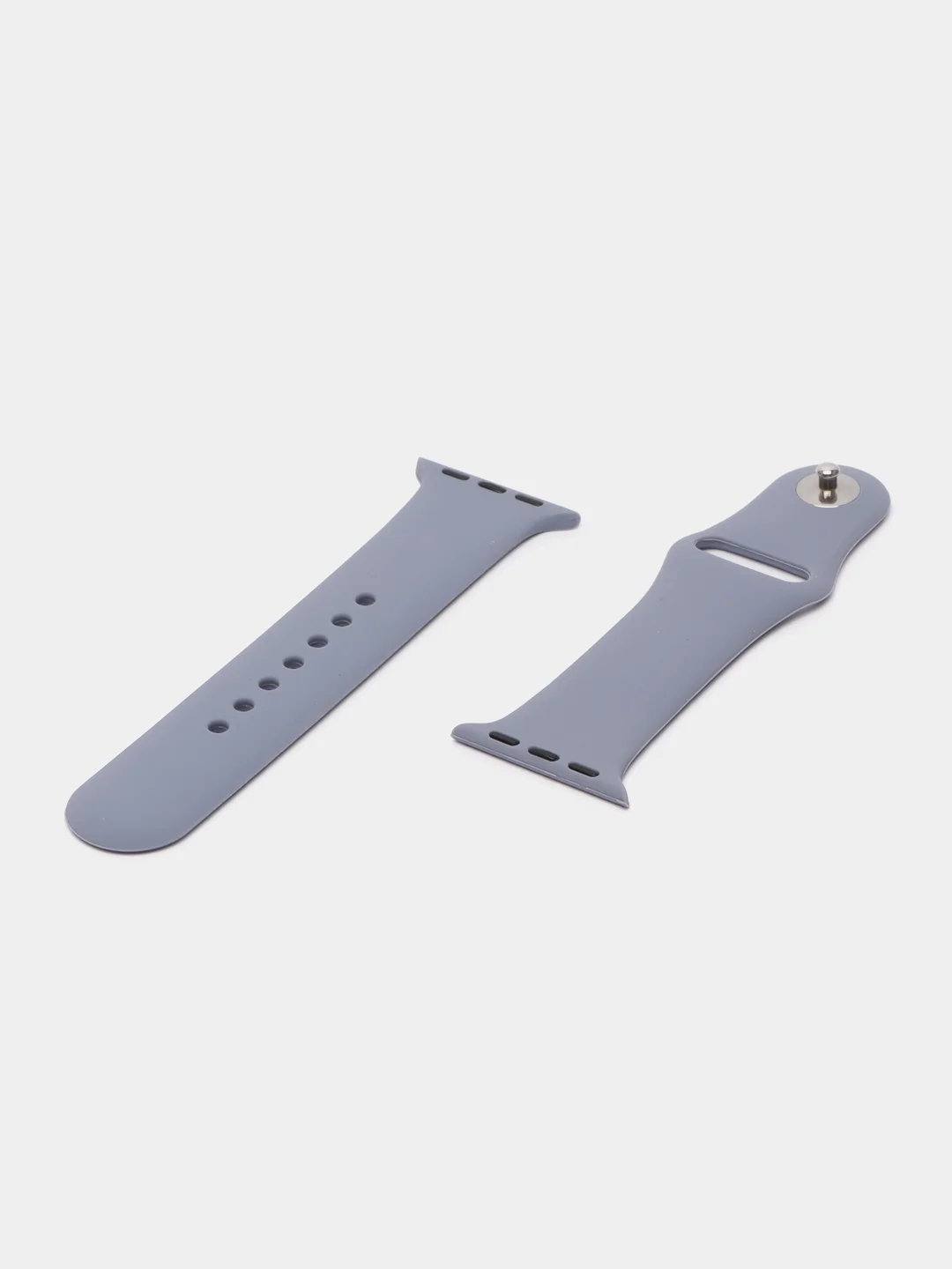 Алый силиконовый ремешок для Apple Watch 3, 4, 5, 6, SE , 7 на 38/42/40/44 (эпл вотч)