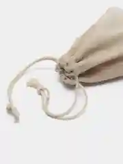 Мешочек холщовый на завязках для подарка, для хранения