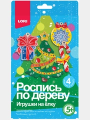 Игрушки на елку - роспись по дереву Lori, дизайн на выбор