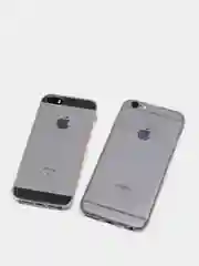 Чехол для iPhone силиконовый тонкий прозрачный