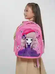 Розовый школьный рюкзак для младших классов