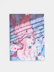 Коралловый тетрадь "Милый во франксе", в линейку, 18+