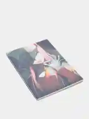 Коралловый меланж тетрадь "Милый во франксе", в линейку, 18+