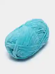 Небесно-голубой пряжа плюшевая Himalaya Dolphin Baby, полиэстер, 100 г, 120 м