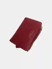 Коралловый меланж кошелек женский Boershi c замком