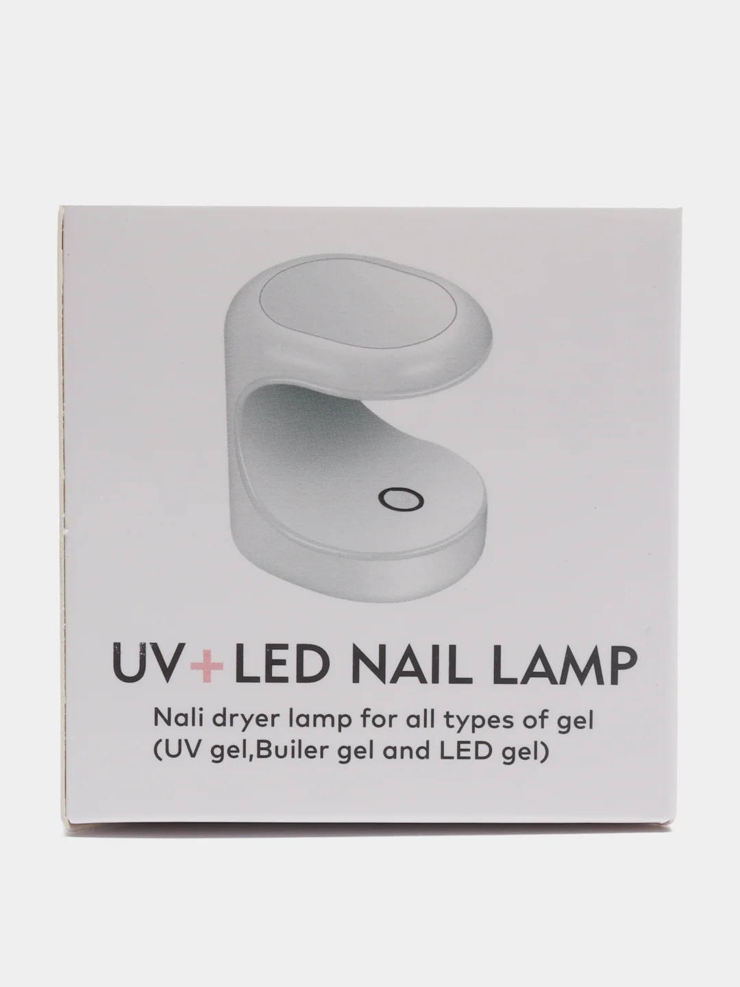 Белый мини UV/LED лампа для маникюра и педикюра