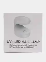 Белый мини UV/LED лампа для маникюра и педикюра