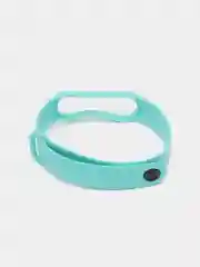 Бирюзовый ремешки силиконовые, сменные, для фитнес браслета Xiaomi Mi Band, смарт-часов, 6 цветов