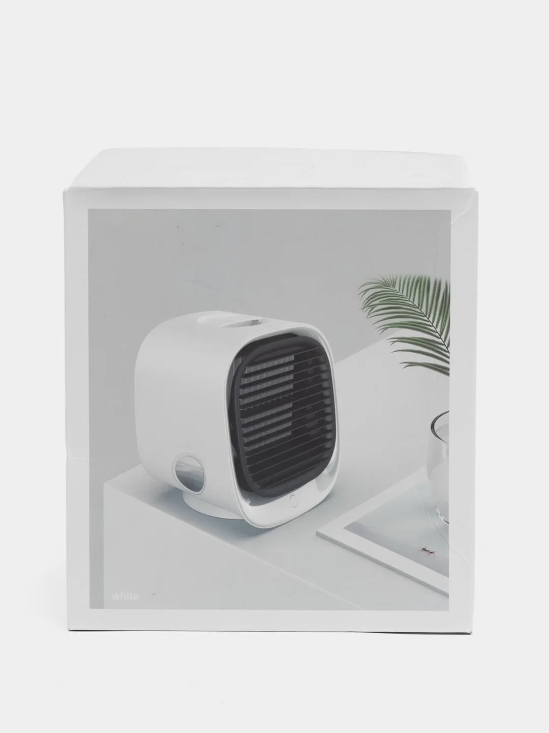 Зеленый кондиционер-увлажнитель воздуха Air Cooler, портативный, мини, 3 в 1