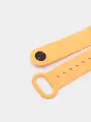 Желтый ремешки силиконовые, сменные, для фитнес браслета Xiaomi Mi Band, смарт-часов, 6 цветов