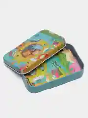 Желтый пазлы в металлической коробке, 10 видов