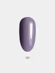 Гель лак для ногтей LuckyLak FL №121 8g сиреневый пудровый для маникюра и педикюра