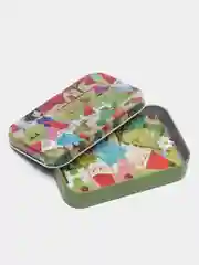 Зеленый пазлы в металлической коробке, 10 видов