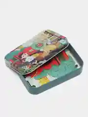Черный пазлы в металлической коробке, 10 видов