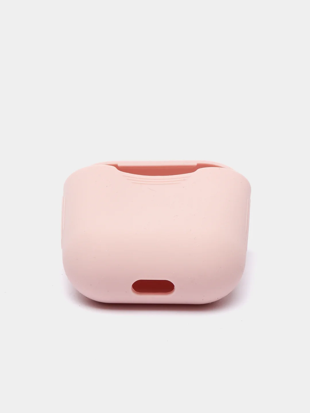 Бежевый чехол для Airpods 2, Airpods 1, силикон