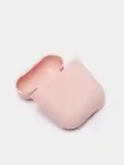 Бежевый чехол для Airpods 2, Airpods 1, силикон