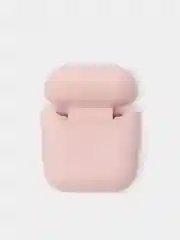 Бежевый чехол для Airpods 2, Airpods 1, силикон