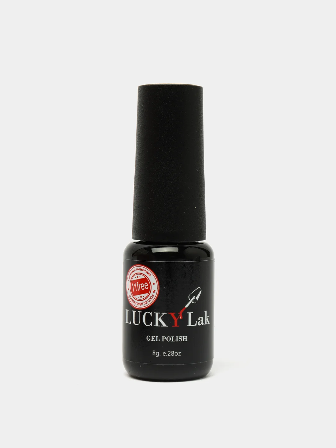 Гель-лак для ногтей, гель-лак LuckyLak FL №022, 8 g, серый светлый для маникюра и педикюра