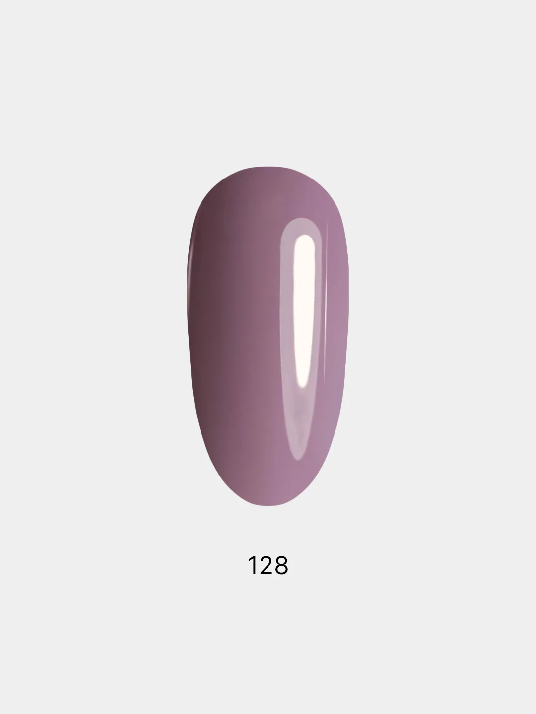 Гель лак для ногтей, гель-лак LuckyLak FL №128 8g пыльно сиреневый для маникюра и педикюра