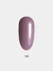 Гель лак для ногтей, гель-лак LuckyLak FL №128 8g пыльно сиреневый для маникюра и педикюра