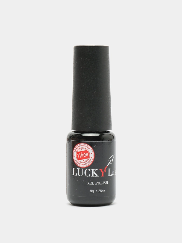 Гель лак для ногтей, гель-лак LuckyLak FL №033 8g, оранжевый, для маникюра и педикюра