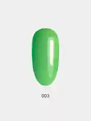 Гель лаки для ногтей, гель-лак LuckyLak FL №003 8g ярко зелёный для маникюра и педикюра