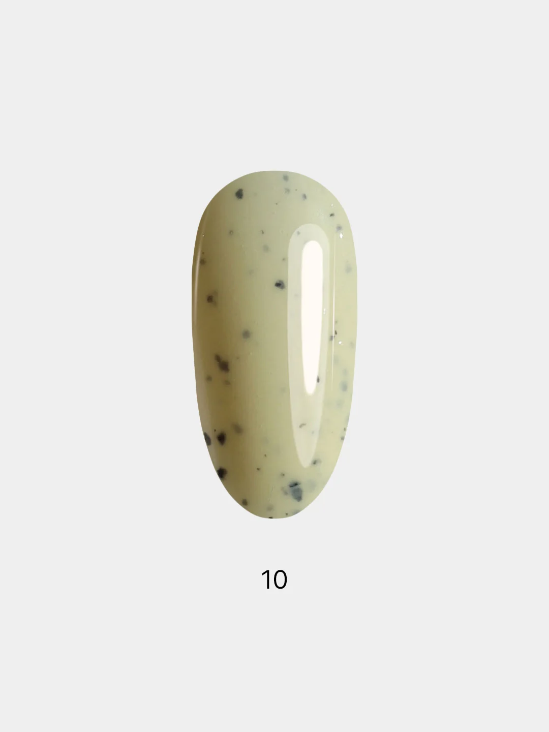 Гель лак для ногтей LuckyLak Milky Way №10, 8g нежно желтый с эффектом перепелиного яйца