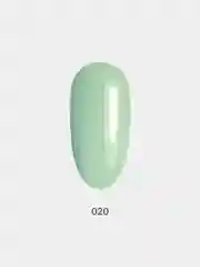 Гель лак для ногтей, гель-лак LuckyLak FL №020, 8g светло-зелёный, мятный, для маникюра