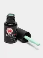 Гель лак для ногтей, гель-лак LuckyLak FL №020, 8g светло-зелёный, мятный, для маникюра