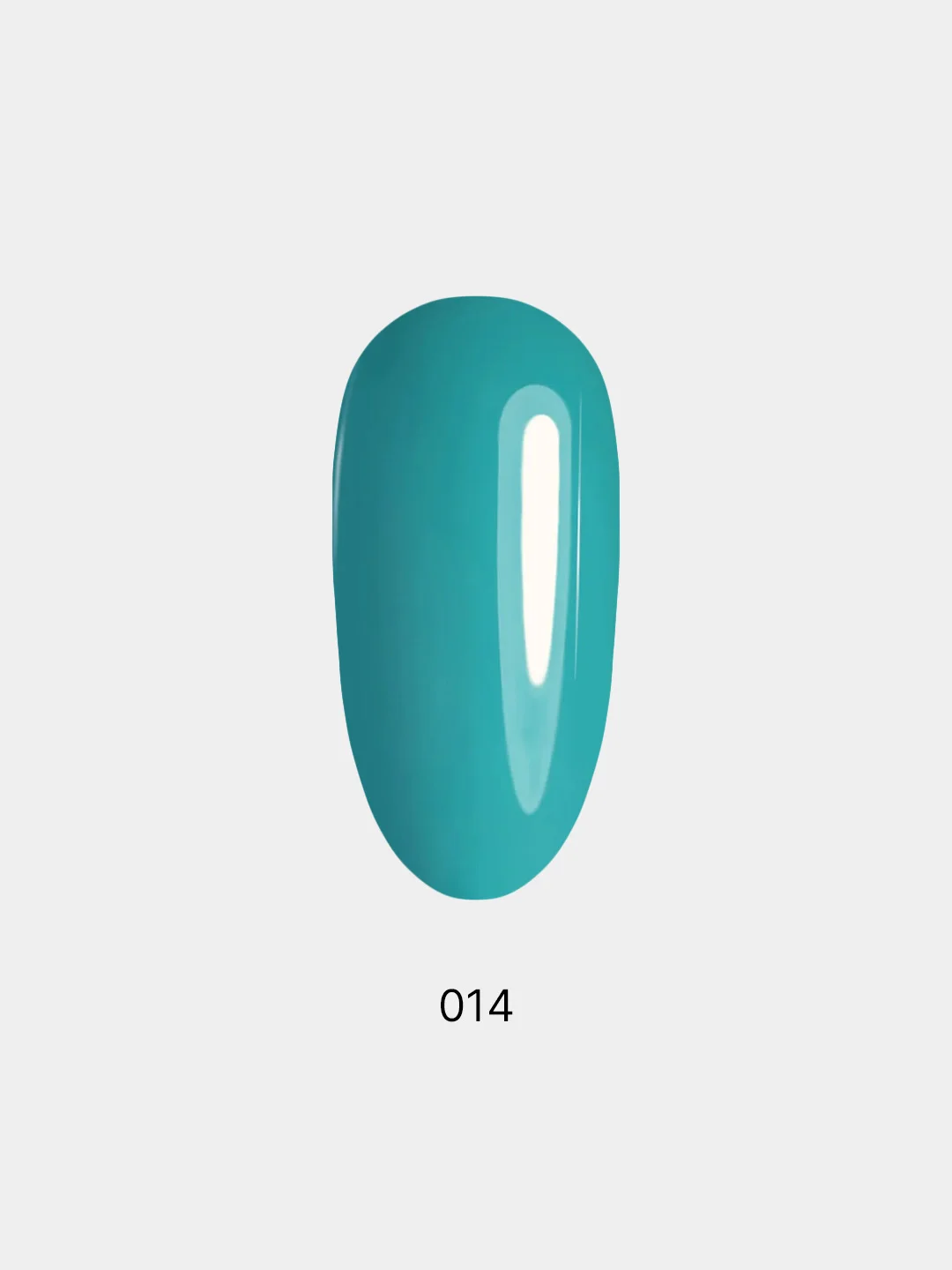 Гель лак для ногтей LuckyLak FL №014, 8g яркий голубой лак для маникюра и педикюра