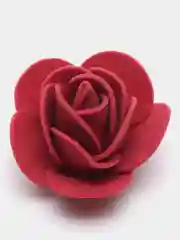 Бордовый бутон розы из фоамирана, 15 штук