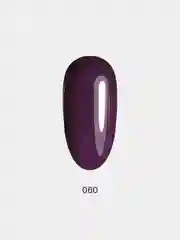 Гель лак для ногтей LuckyLak FL №060 8g насыщенно фиолетовый с шиммером для маникюра