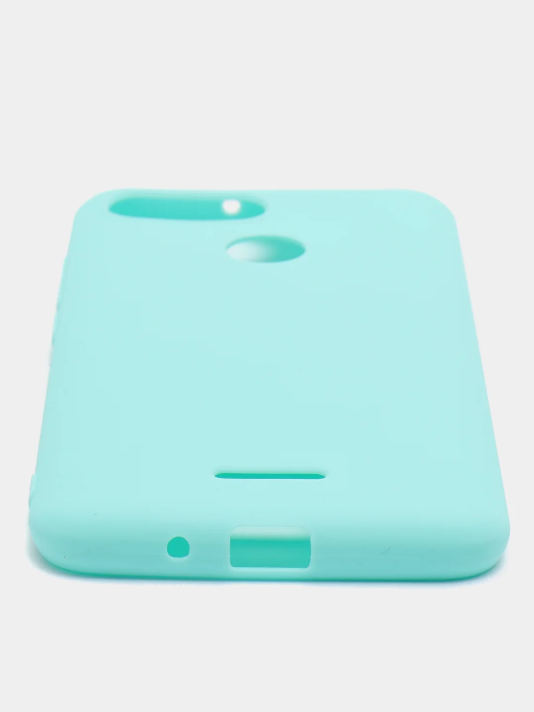 Бирюзовый защитный силиконовый чехол Silikone Cover XIAOMI REDMI 6