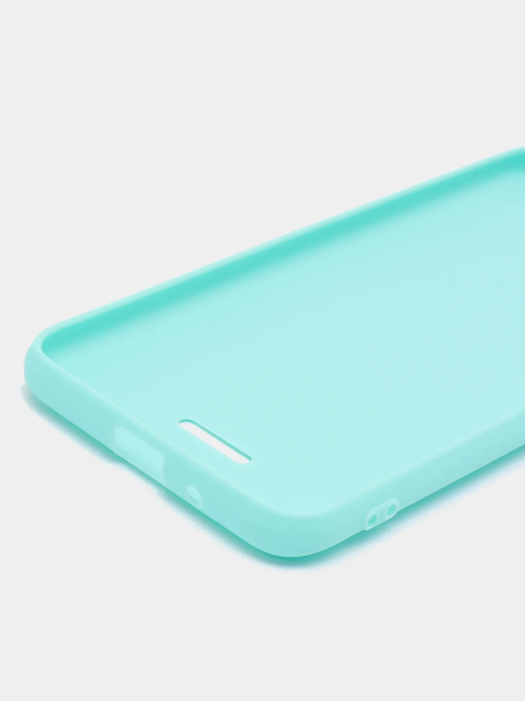 Бирюзовый защитный силиконовый чехол Silikone Cover XIAOMI REDMI 6