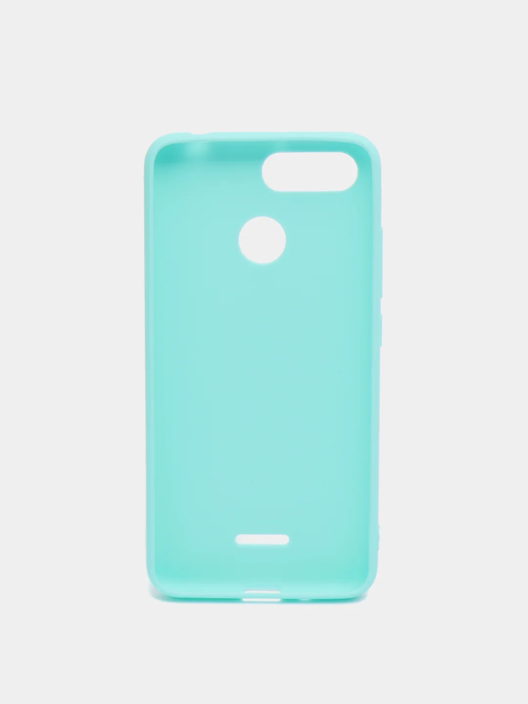 Бирюзовый защитный силиконовый чехол Silikone Cover XIAOMI REDMI 6
