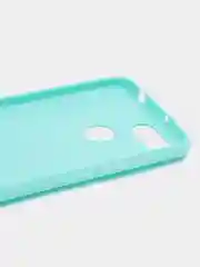 Бирюзовый защитный силиконовый чехол Silikone Cover XIAOMI REDMI 6