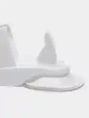 Белый держатель для душевой лейки на присоске