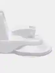 Белый держатель для душевой лейки на присоске