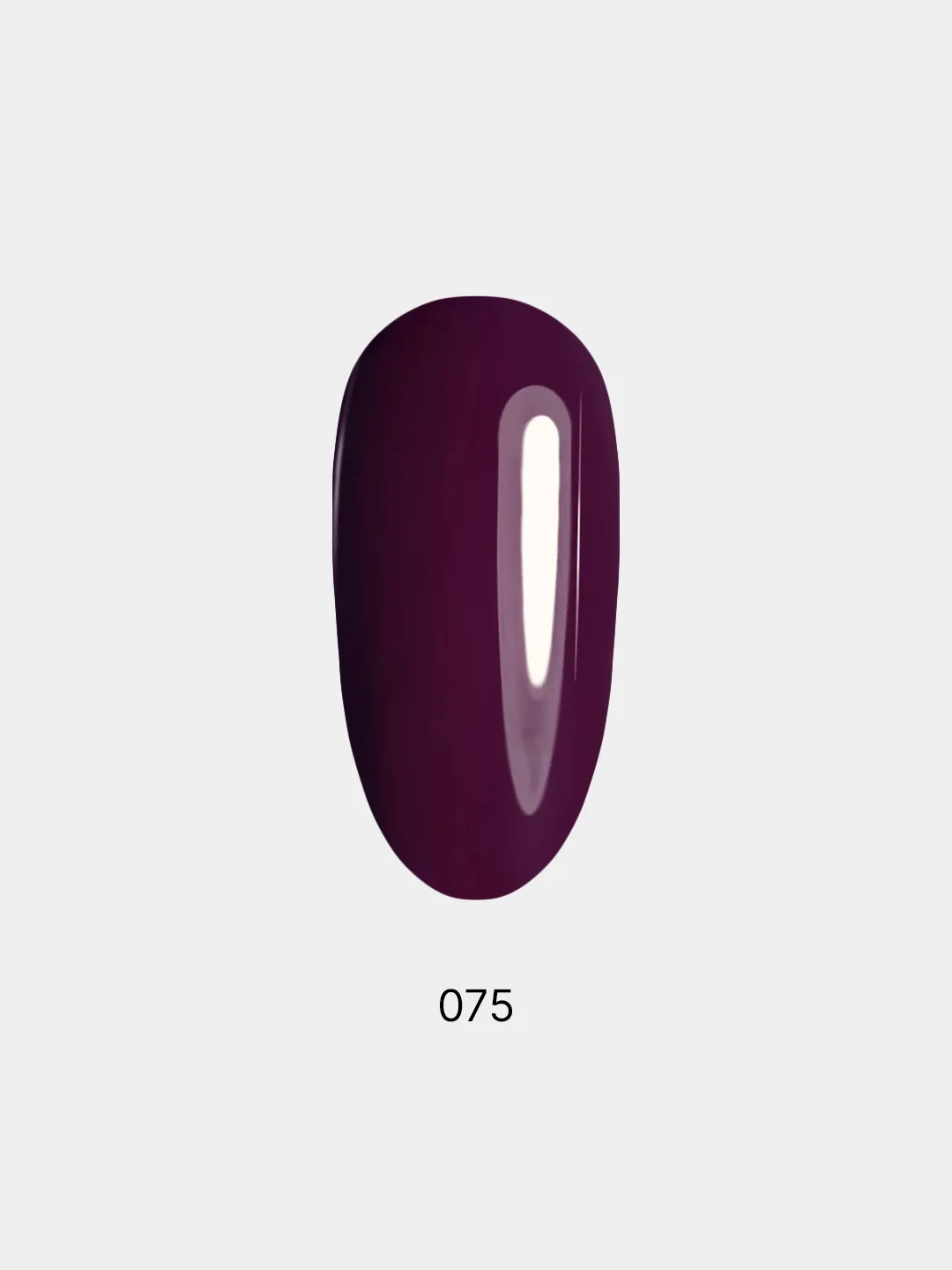 Гель лак для ногтей, гель-лак LuckyLak FL №075, 8g бордовый лак для маникюра и педикюра