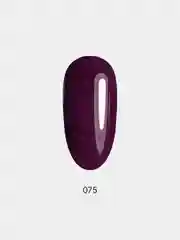 Гель лак для ногтей, гель-лак LuckyLak FL №075, 8g бордовый лак для маникюра и педикюра