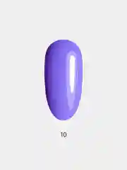 Гель лак для ногтей LuckyLak, Edition №10, 10g фиолетовый лиловый для маникюра и педикюра