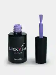 Гель лак для ногтей LuckyLak, Edition №10, 10g фиолетовый лиловый для маникюра и педикюра