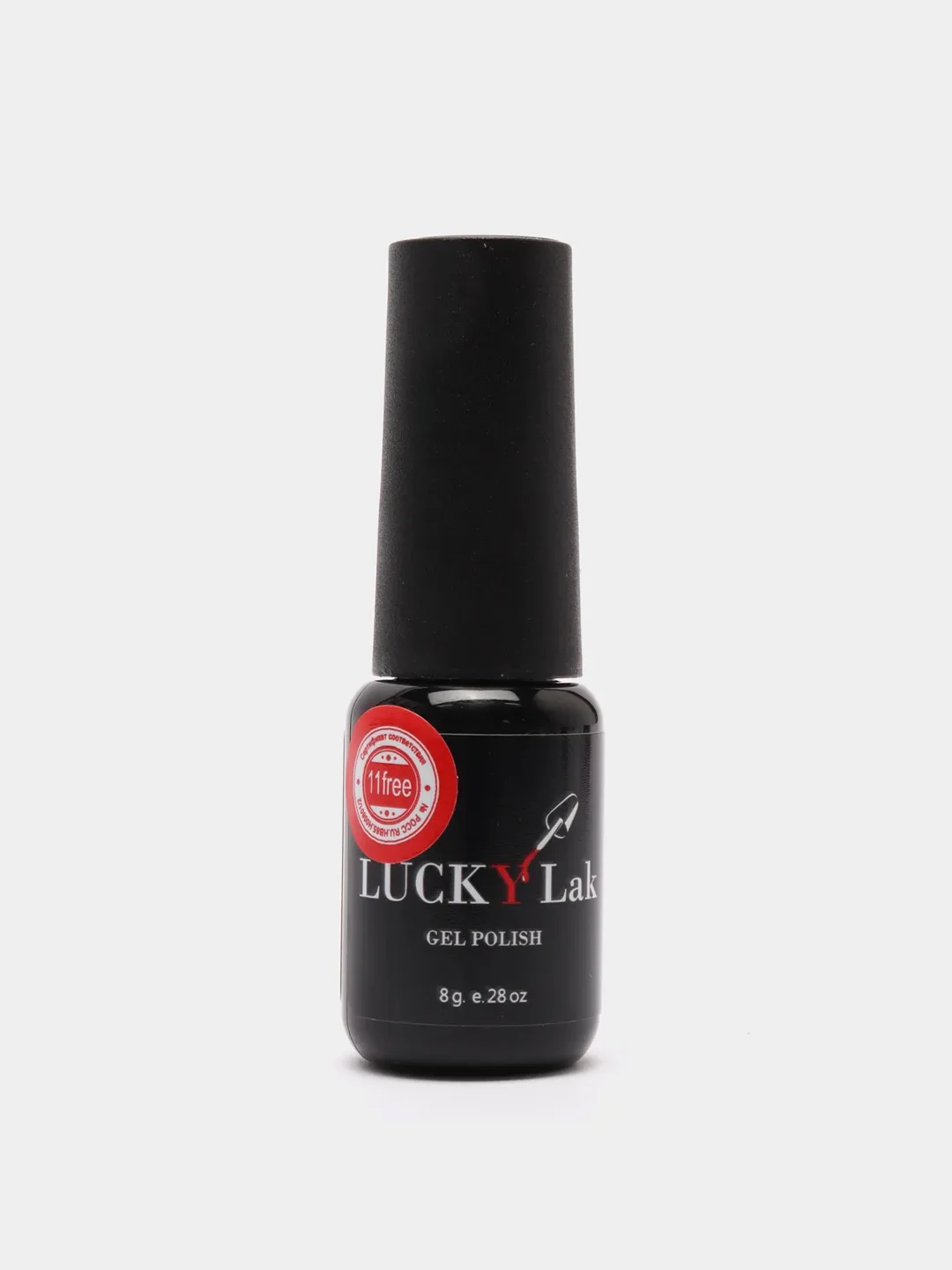 Гель лаки для ногтей LuckyLak FL №009, 8g жёлтый с шиммером для маникюра и педикюра